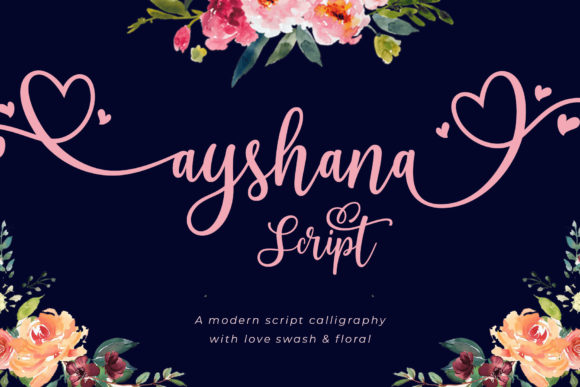 Ayshana Script free font