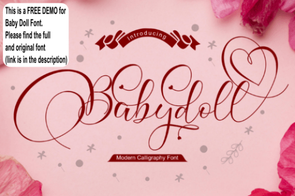 Babydoll free font
