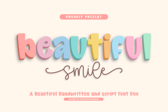 Beautiful Smile bubble font