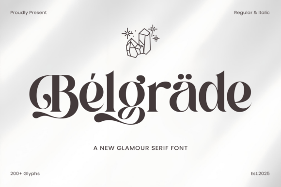 Belgrade Christmas font