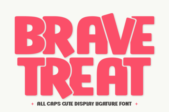 Brave Treat Christmas font