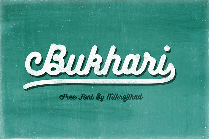 Bukhari Script free font