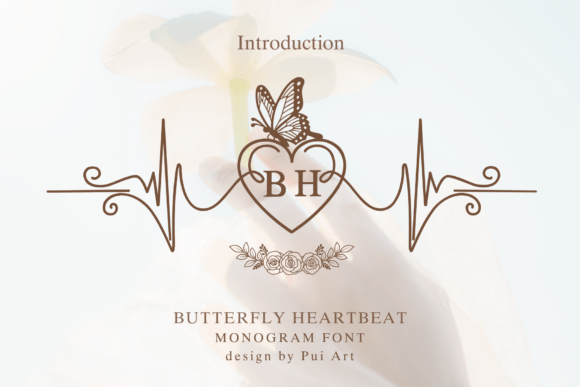 Butterfly Heartbeat font sample