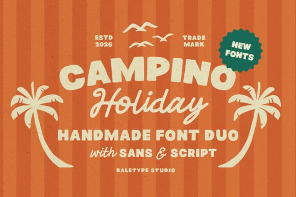 Campino Holiday Christmas font