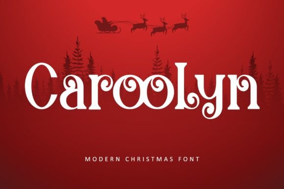 Caroolyn Christmas font