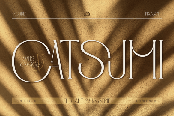 Catsumi font sample