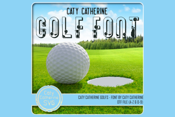 Caty Catherine Golfs free font