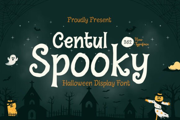 Centul Spooky Halloween font