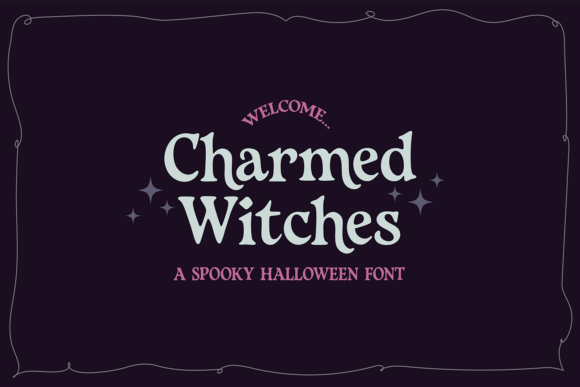 Charmed Witches Halloween font