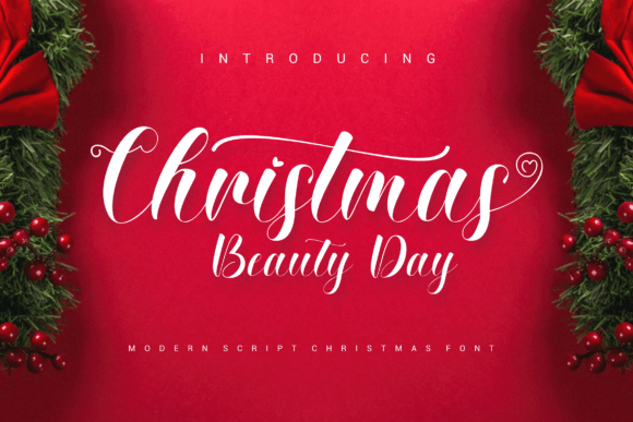 Christmas Beauty Day free font