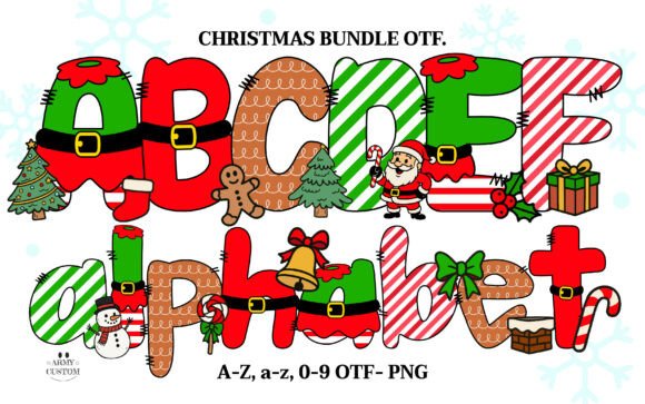 Christmas Bundle Christmas font