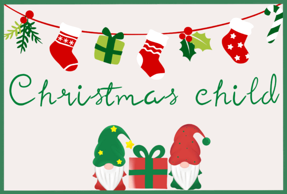 Christmas Child Christmas font