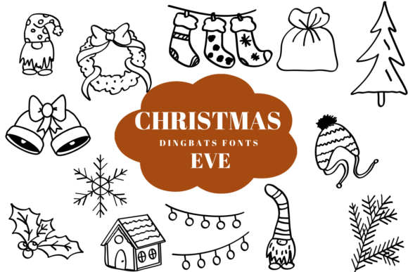 Christmas Eve Christmas font