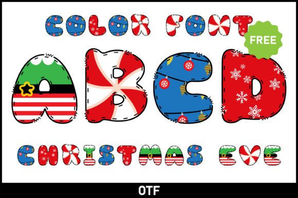 Christmas Eve Christmas font