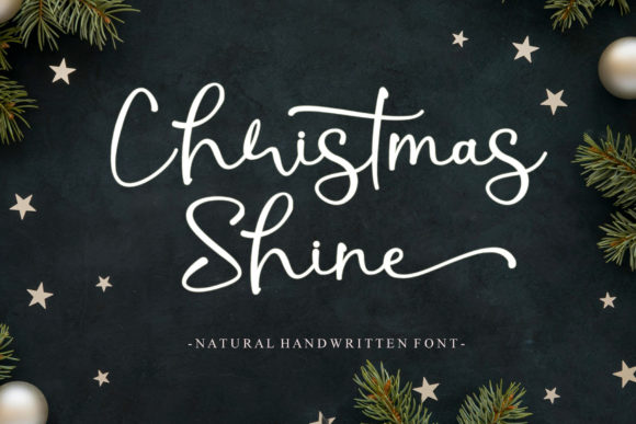 Christmas Shine free font