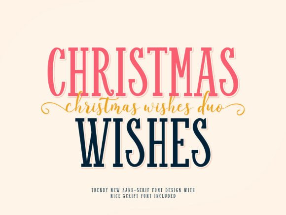 Christmas Wishes Christmas font