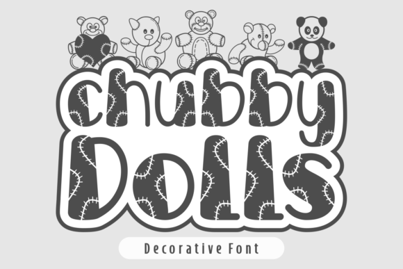 Chubby Dolls bubble font