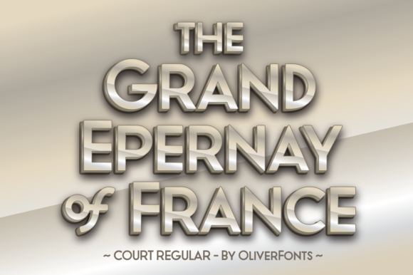 Court free font