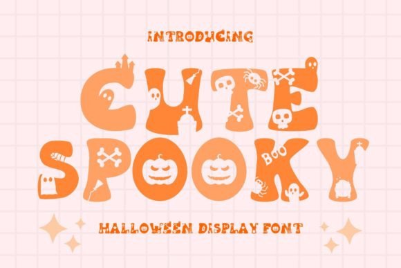 Cute Spooky Halloween font