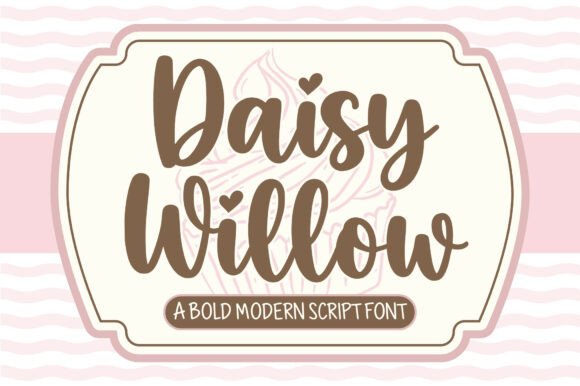 Daisy Willow font sample