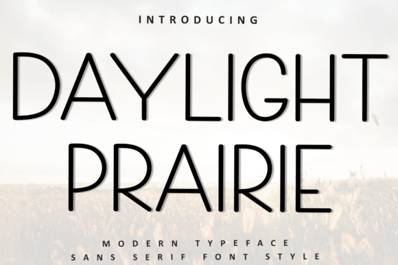 Daylight Prairie Christmas font