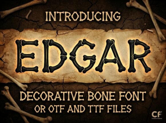 Edgar Christmas font