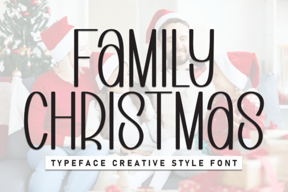 Family Christmas Christmas font