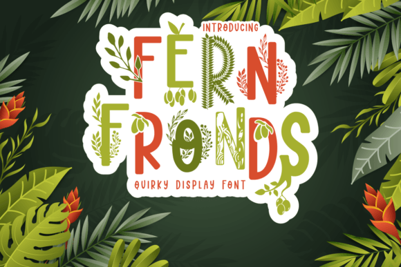 Fern Fronds free font