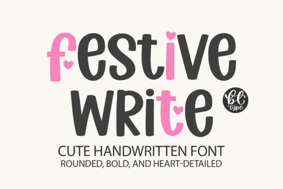 Festive Write Christmas font