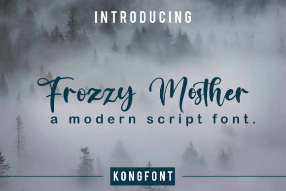 Frozzy Mosther bubble font