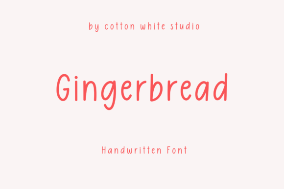 Gingerbread Christmas font