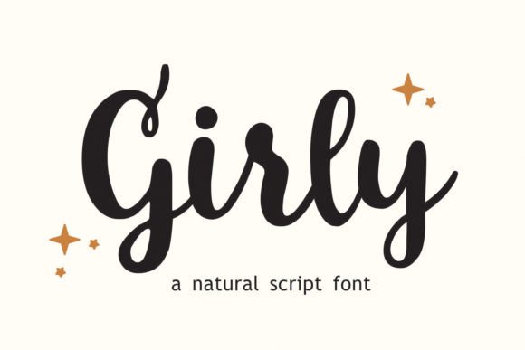 Girly Christmas font