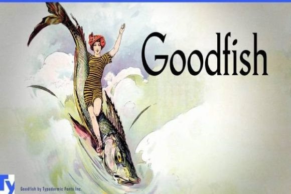 Goodfish tattoo font