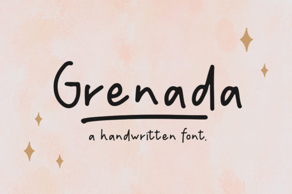Grenada Halloween font