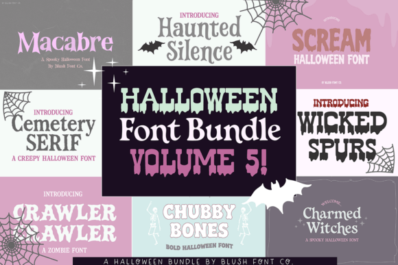 Halloween Bundle Volume 5 Halloween font