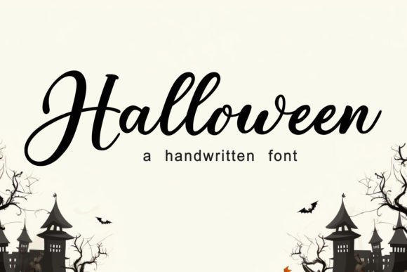 Halloween Script Halloween font