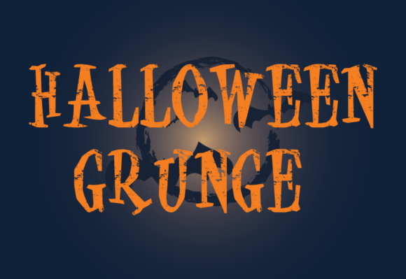 Halloween Grunge Halloween font