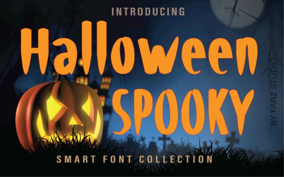 Halloween Spooky Font Halloween font