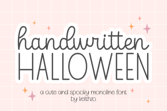 Handwritten Halloween Halloween font