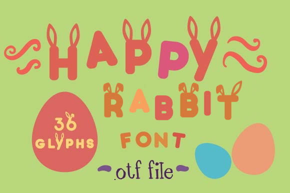 Happy Rabbit free font