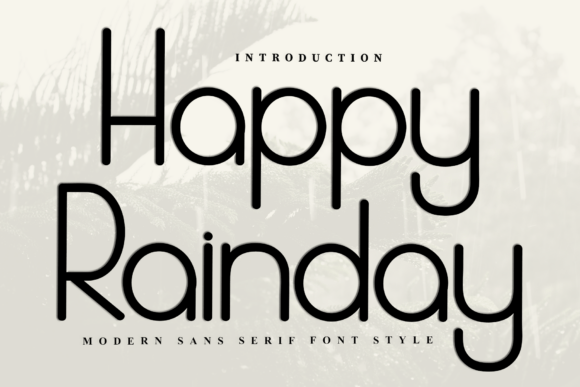 Happy Rainday Christmas font