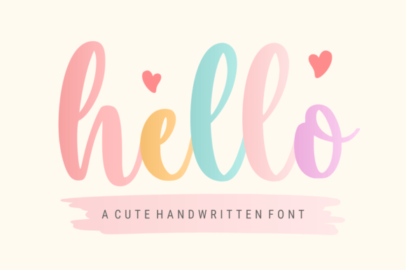 Hello Christmas font