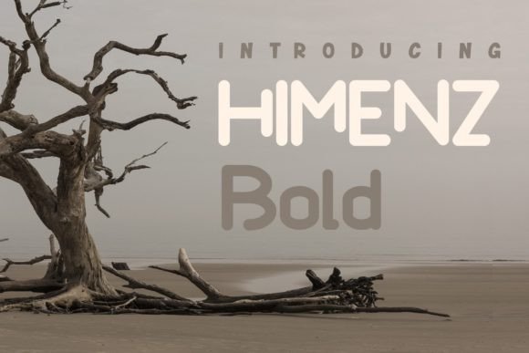 Himenz bubble font