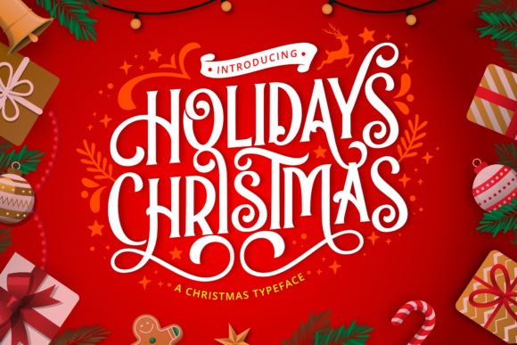 Holidays Christmas Christmas font