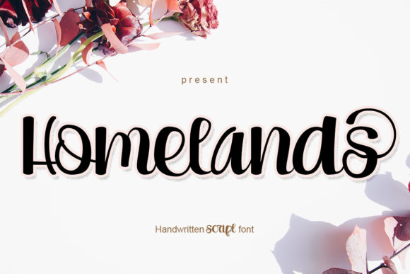 Homelands free font