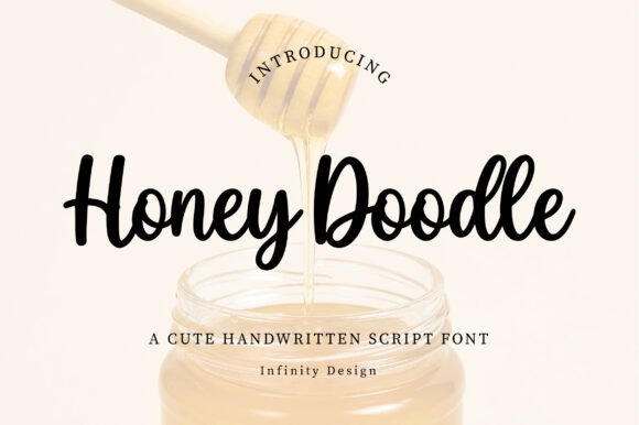 Honey Doodle font sample