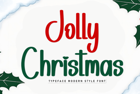 Jolly Christmas Christmas font