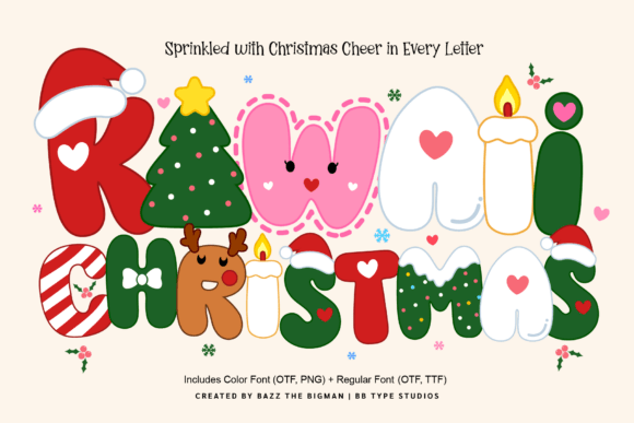 Kawaii Christmas Christmas font