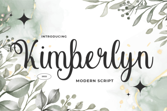Kimberlyn free font