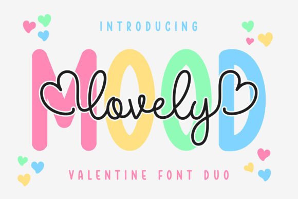 Lovely Mood Duo Christmas font